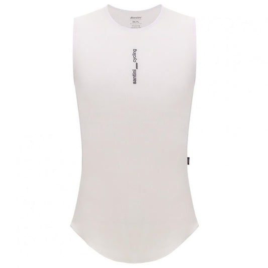 Santini Lieve Baselayer (Sleeveless)-White - D Byk Store