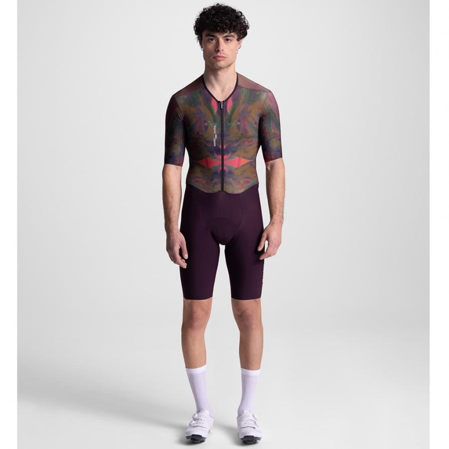 Santini MADSS V6 Aerosuit-Burgundy - D Byk Store