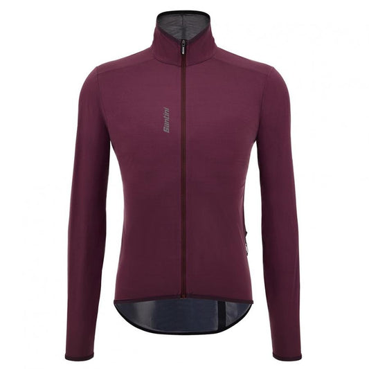 Santini Magic Unisex Packable Waterproof Jacket-Burgundy - D Byk Store