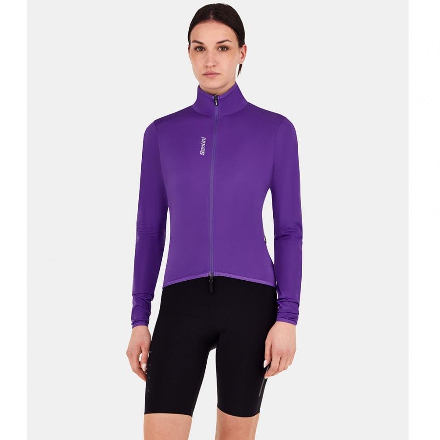 Santini Magic Unisex Packable Waterproof Jacket-Purple - D Byk Store