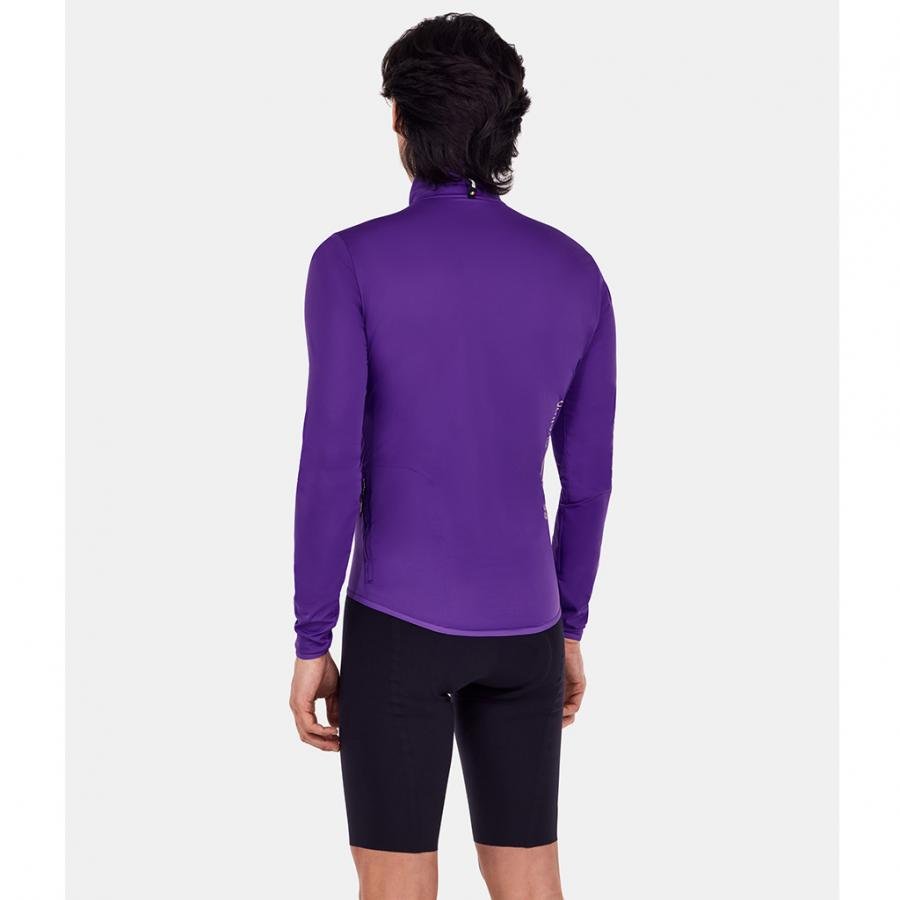 Santini Magic Unisex Packable Waterproof Jacket-Purple - D Byk Store