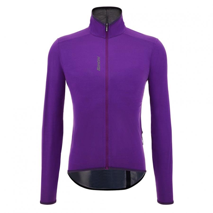 Santini Magic Unisex Packable Waterproof Jacket-Purple - D Byk Store
