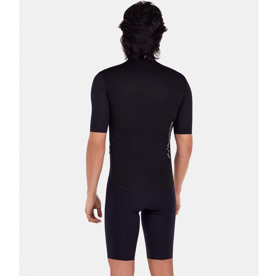 Santini Magic Unisex Packable Waterproof Vest-Black - D Byk Store