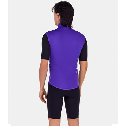 Santini Magic Unisex Packable Waterproof Vest-Purple - D Byk Store