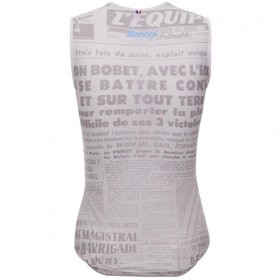 Santini Maillot Jaune M.Ventoux Baselayer-Print - D Byk Store