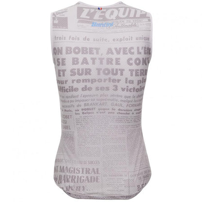 Santini Maillot Jaune M.Ventoux Baselayer-Print - D Byk Store