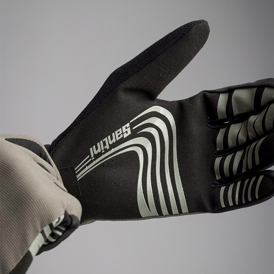 Santini MTB Full Gloves-Grey - D Byk Store