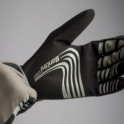 Santini MTB Full Gloves-Grey - D Byk Store