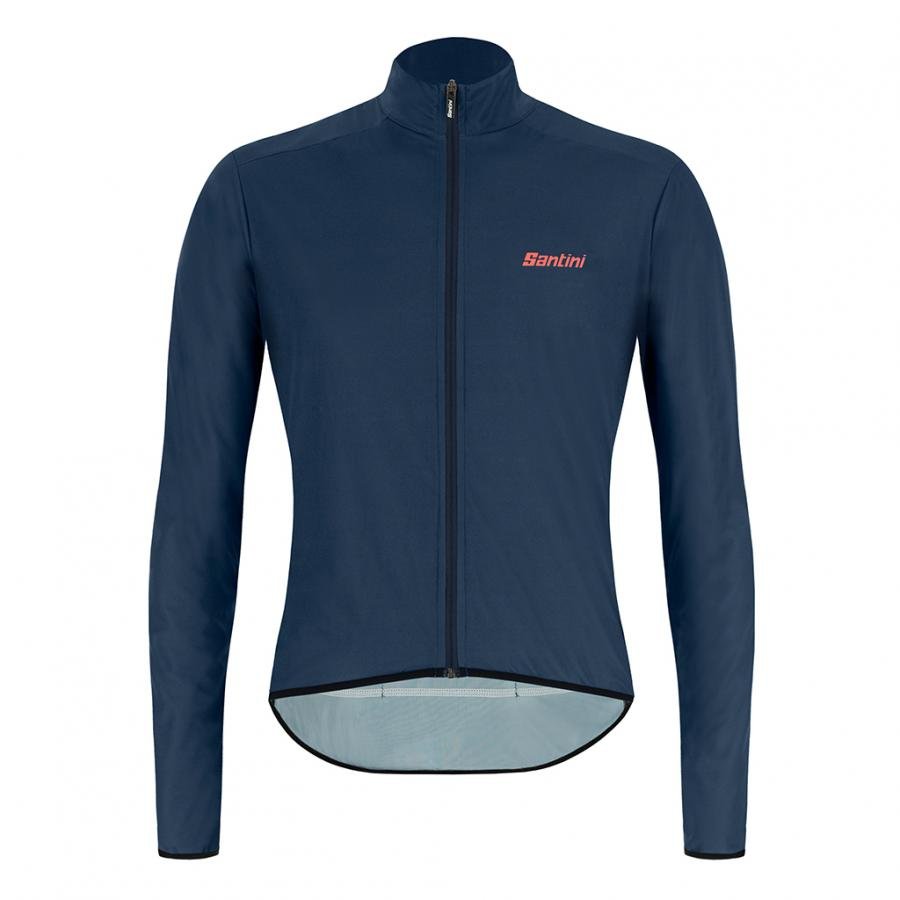 Santini Nebula Puro Windbreaker-Nautica Blue - D Byk Store