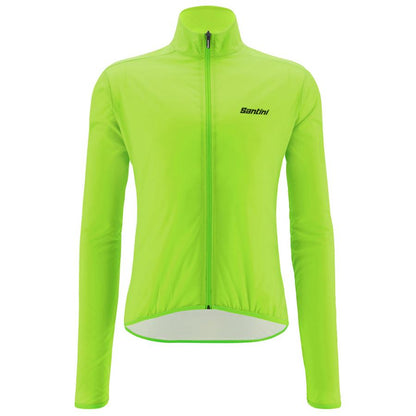 Santini Nebula Wind Jacket-Fluo Green - D Byk Store