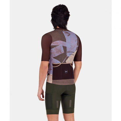 Santini Note Jersey-Chocolate - D Byk Store