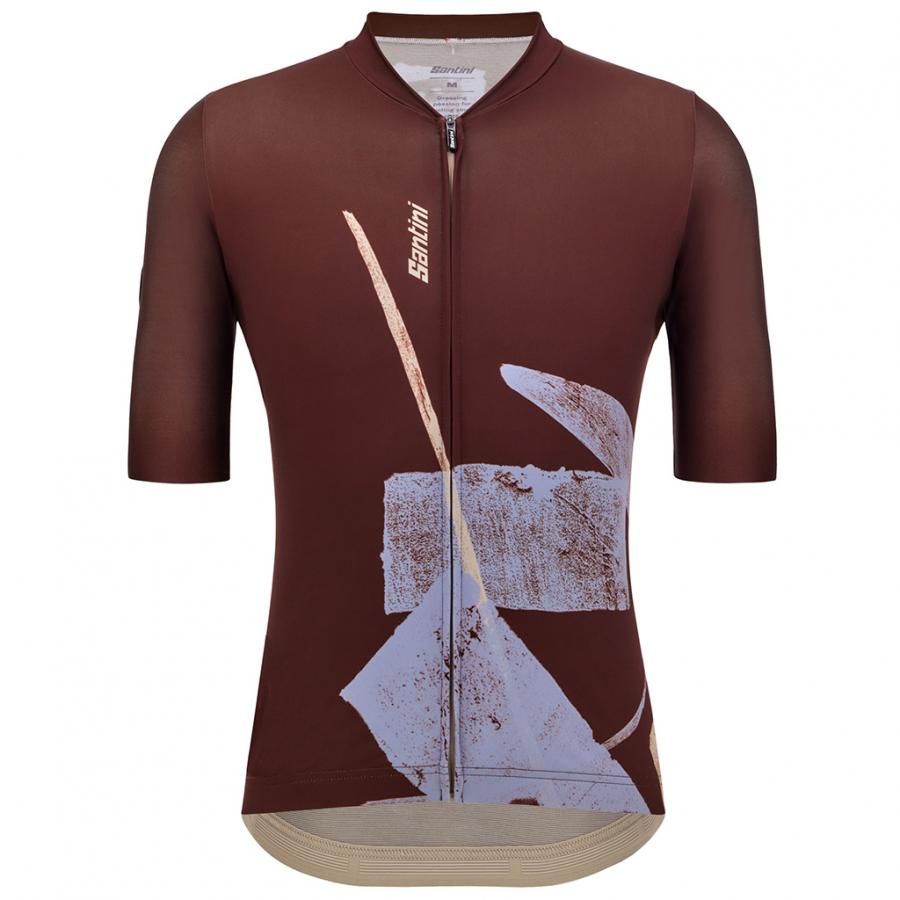 Santini Note Jersey-Chocolate - D Byk Store