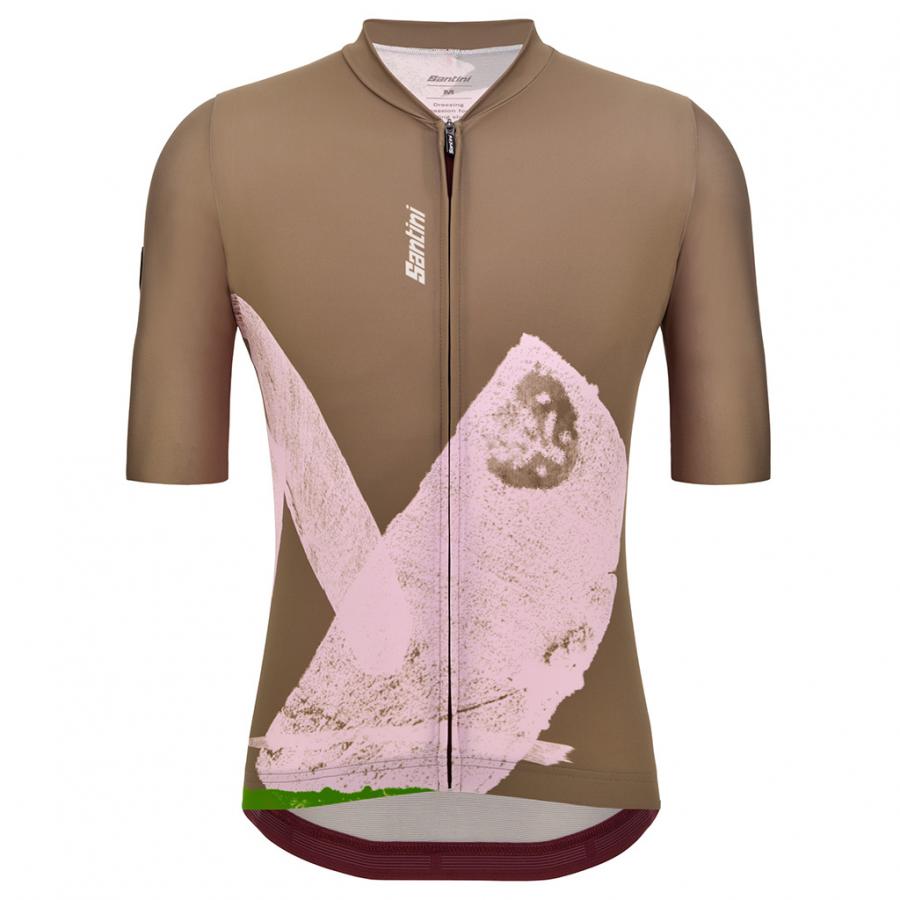 Santini Note Jersey-Military Green - D Byk Store