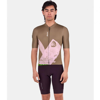 Santini Note Jersey-Military Green - D Byk Store
