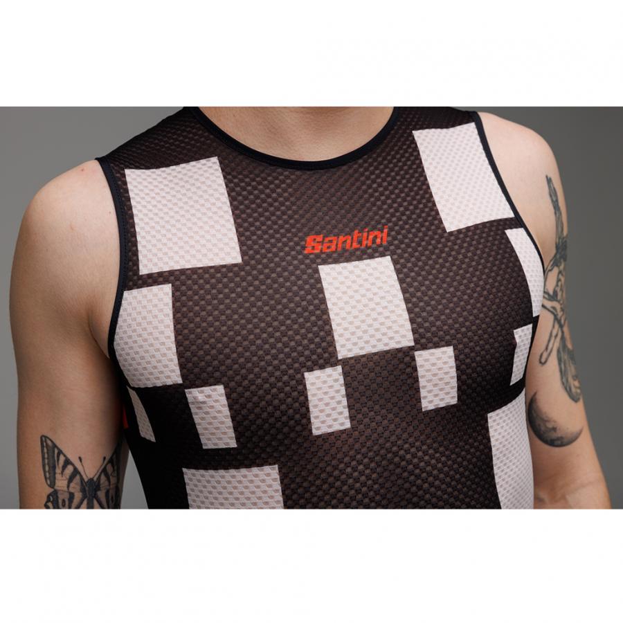 Santini Paris-Roubaix Baselayer-Print - D Byk Store