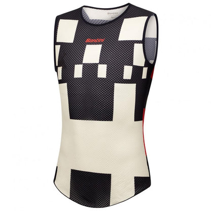 Santini Paris-Roubaix Baselayer-Print - D Byk Store