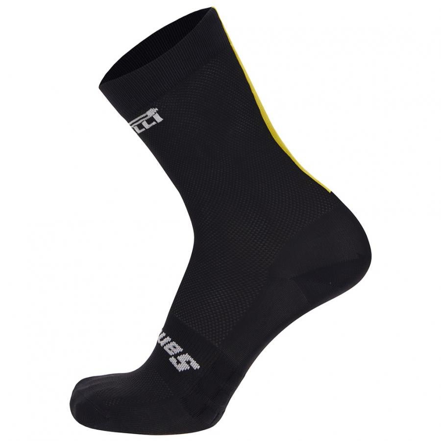 Santini Pirelli Club Socks-Black - D Byk Store