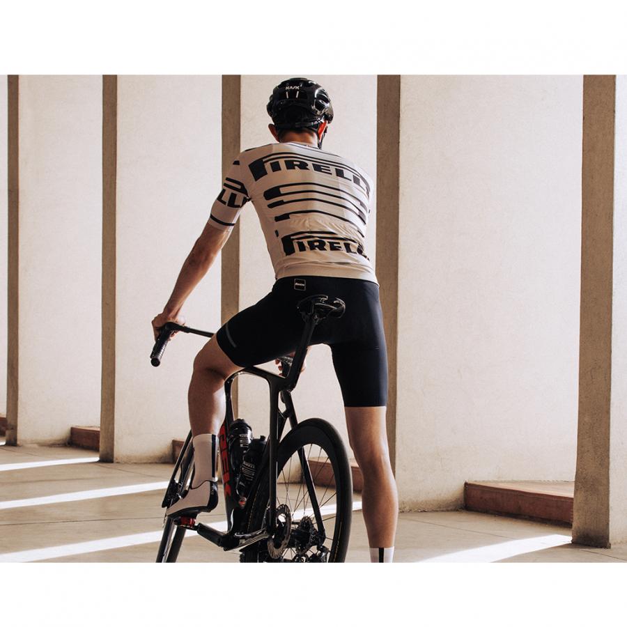 Santini Pirelli Sport Club Unisex Jersey-Beige - D Byk Store