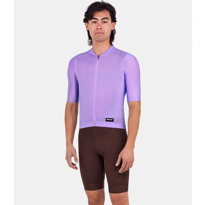 Santini Ready To Ride Unisex Jersey-Lilac - D Byk Store