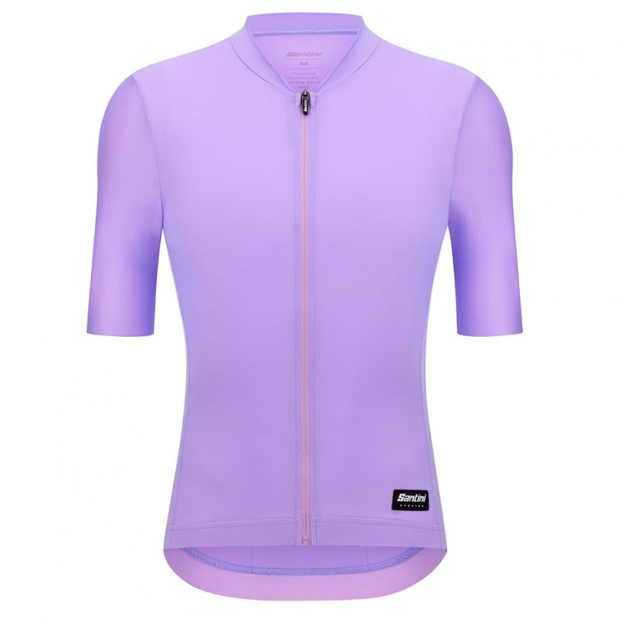 Santini Ready To Ride Unisex Jersey-Lilac - D Byk Store
