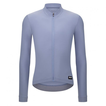 Santini Ready To Ride Unisex Long Sleeve Jersey-Light Blue - D Byk Store