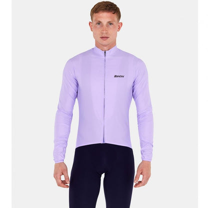Santini Ready To Ride Unisex Wind Jacket-Lilac - D Byk Store
