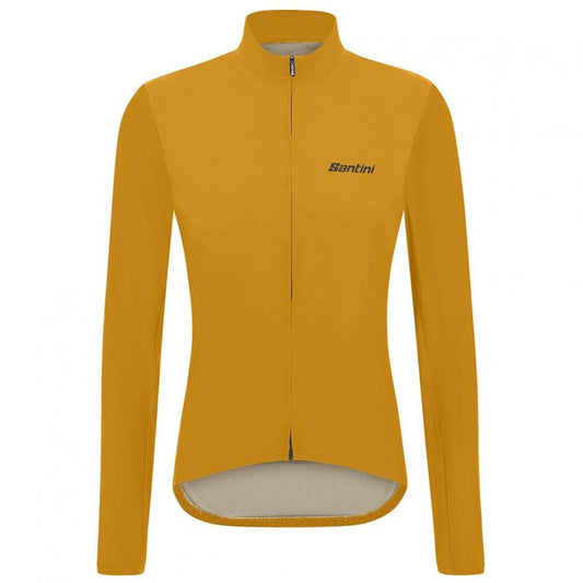 Santini Ready To Ride Unisex Wind Jacket-Ochre - D Byk Store