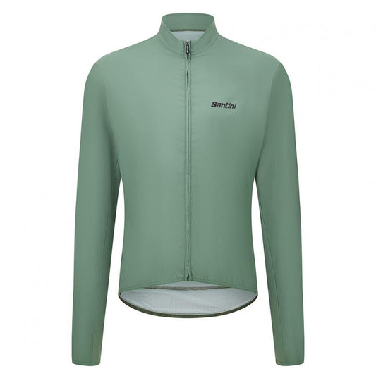 Santini Ready To Ride Unisex Wind Jacket-Sage Green - D Byk Store