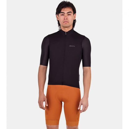 Santini Ready To Ride Unisex Wind Vest-Black - D Byk Store