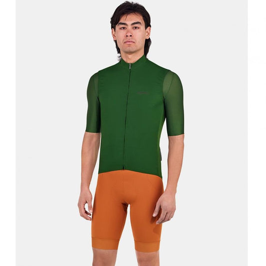 Santini Ready To Ride Unisex Wind Vest-Military Green - D Byk Store