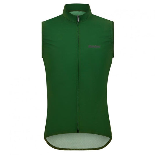 Santini Ready To Ride Unisex Wind Vest-Military Green - D Byk Store