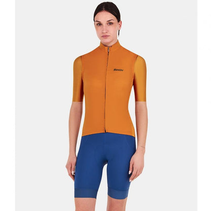 Santini Ready To Ride Unisex Wind Vest-Rust - D Byk Store