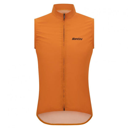 Santini Ready To Ride Unisex Wind Vest-Rust - D Byk Store