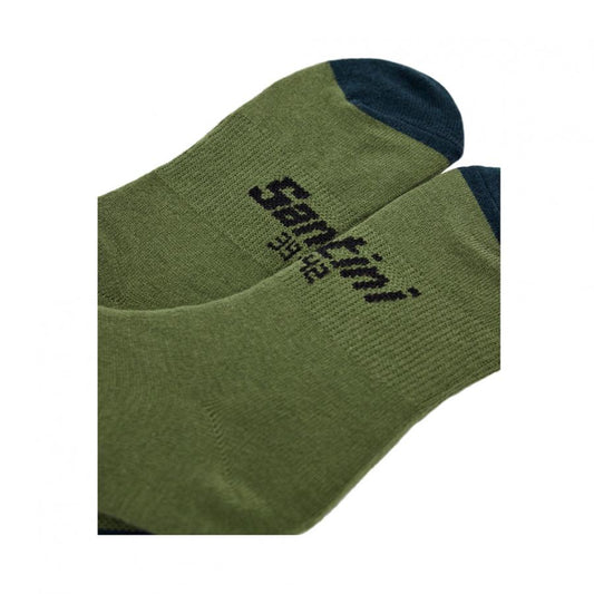 Santini Riga Socks-Military Green - D Byk Store
