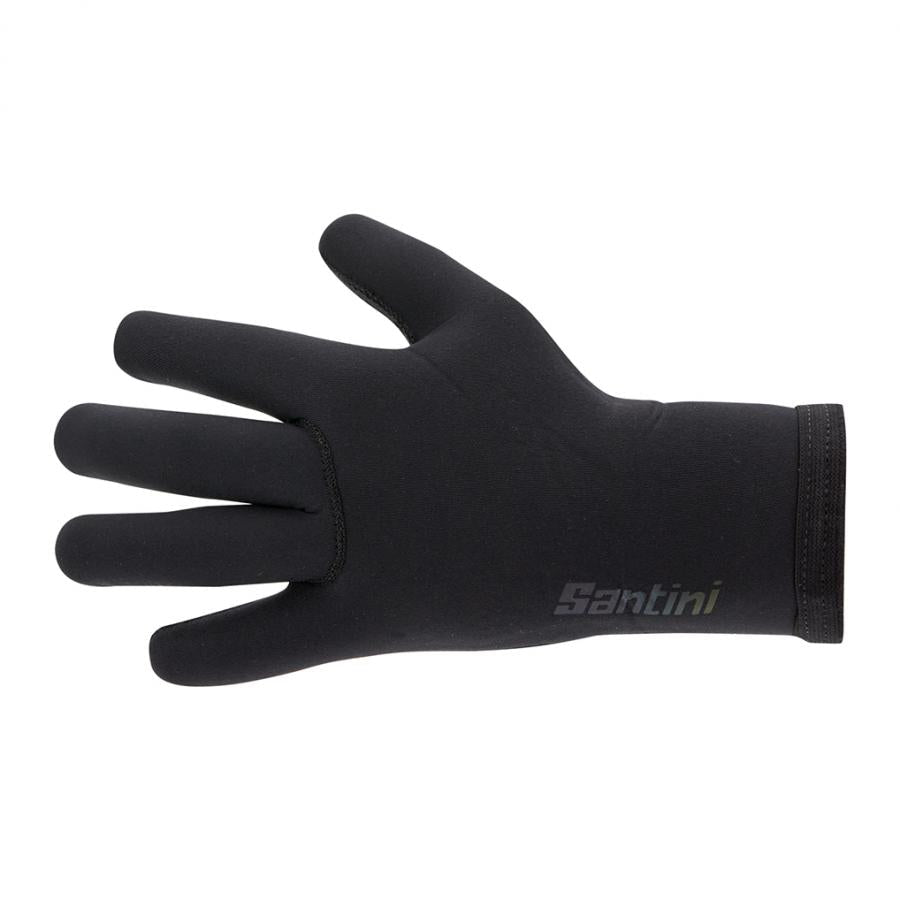 Santini Shield Full Gloves-Black - D Byk Store