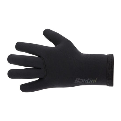 Santini Shield Full Gloves-Black - D Byk Store