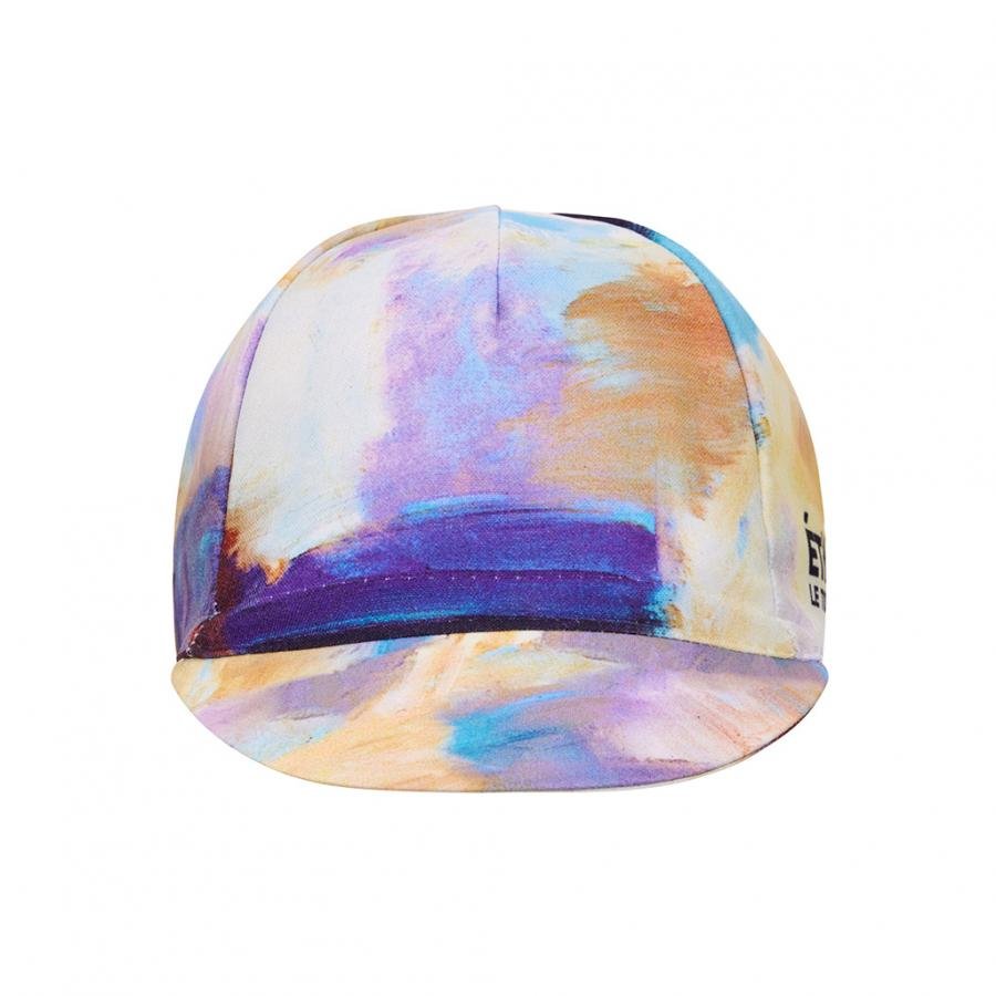 Santini TDF Arrivee Montmartre Cycling Cap-Blue - D Byk Store