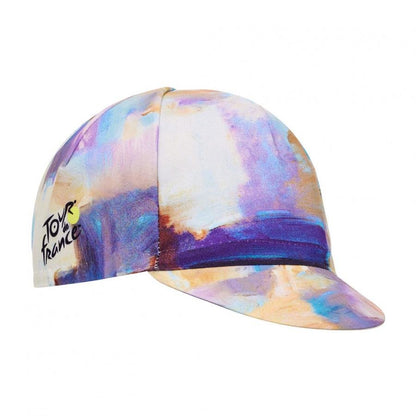 Santini TDF Arrivee Montmartre Cycling Cap-Blue - D Byk Store