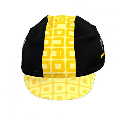Santini TDF Grand Depart Barcelone Cycling Cap-Yellow - D Byk Store
