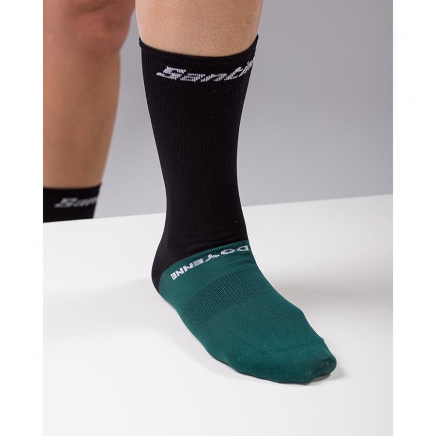 Santini TDF Liege Bastogne Liege Socks-Print - D Byk Store