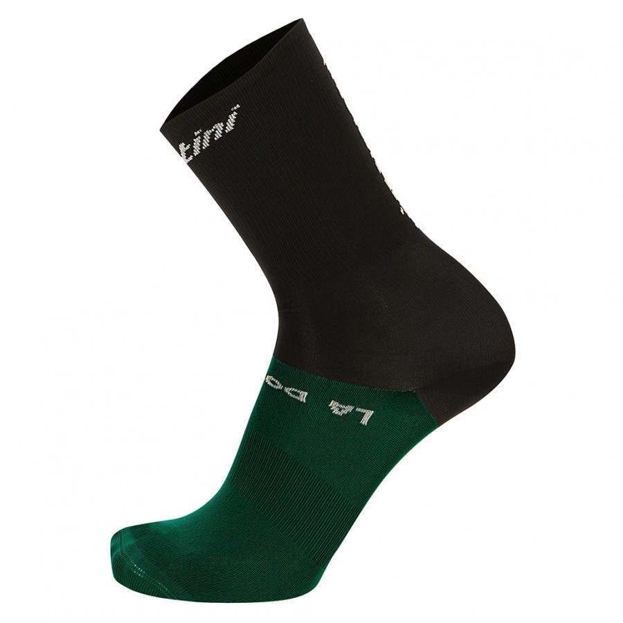 Santini TDF Liege Bastogne Liege Socks-Print - D Byk Store