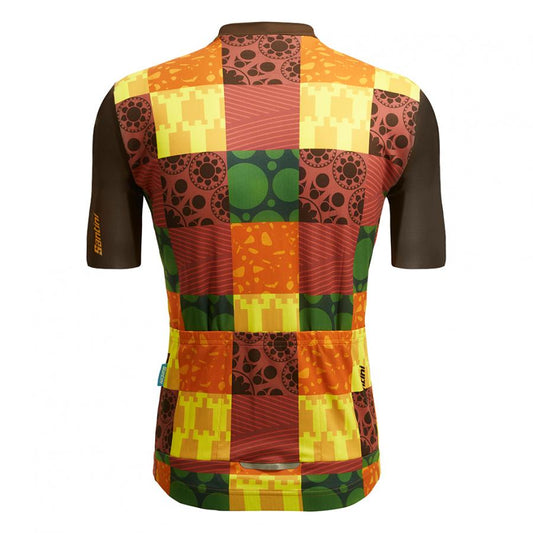 Santini TDF Paris Tours Jersey-Print - D Byk Store
