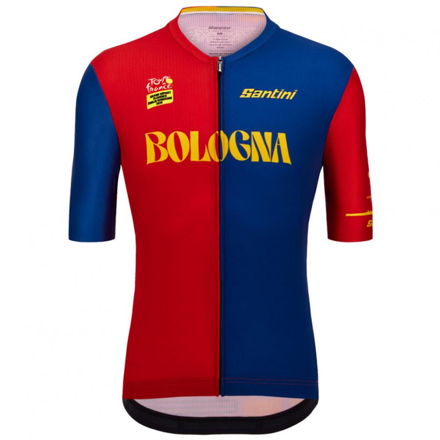 Santini Tour De France Bologna Jersey-Print - D Byk Store