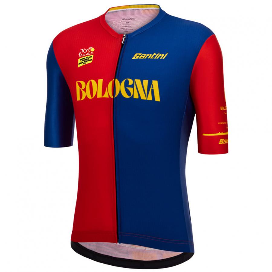Santini Tour De France Bologna Jersey-Print - D Byk Store