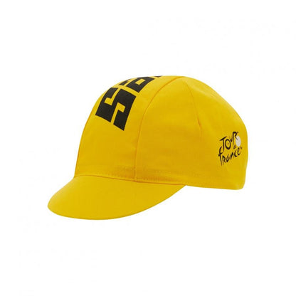 Santini Tour De France Cycling Cap-Yellow - D Byk Store