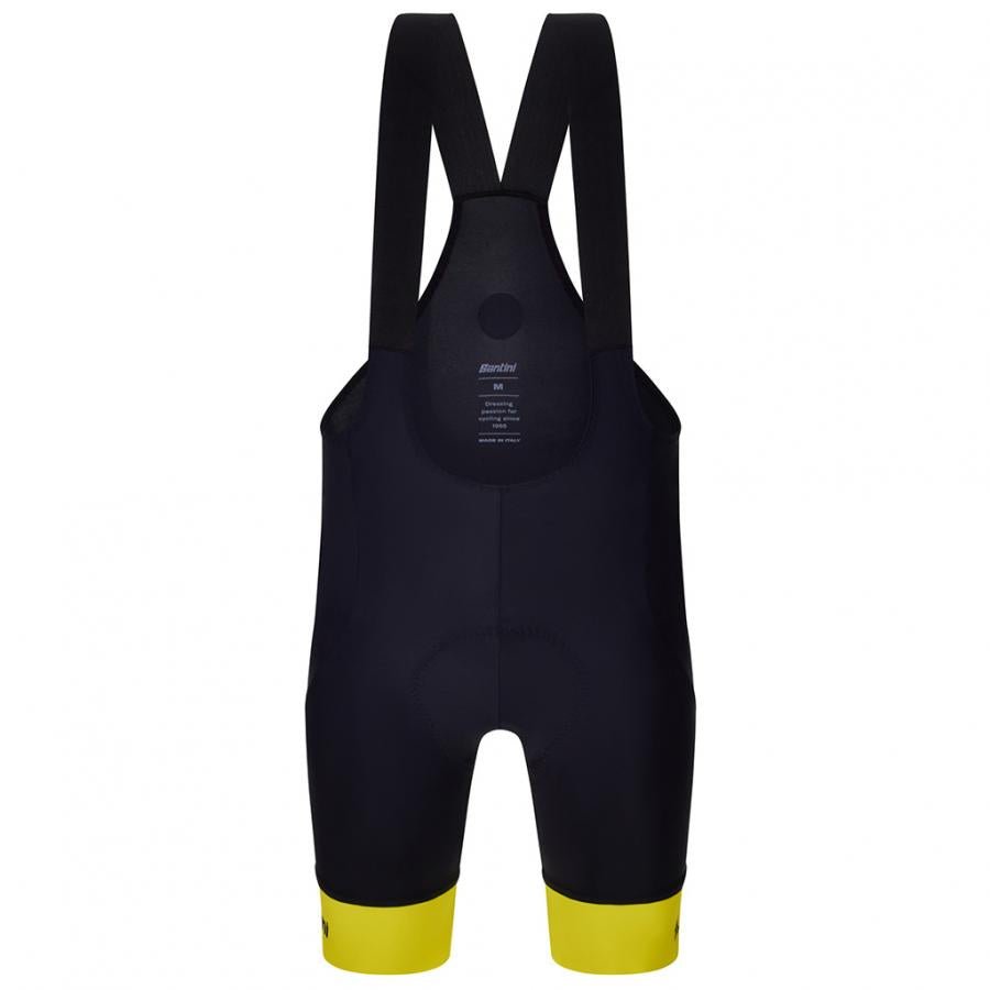 Santini Tour De France GC Leader Bibshorts-Black - D Byk Store