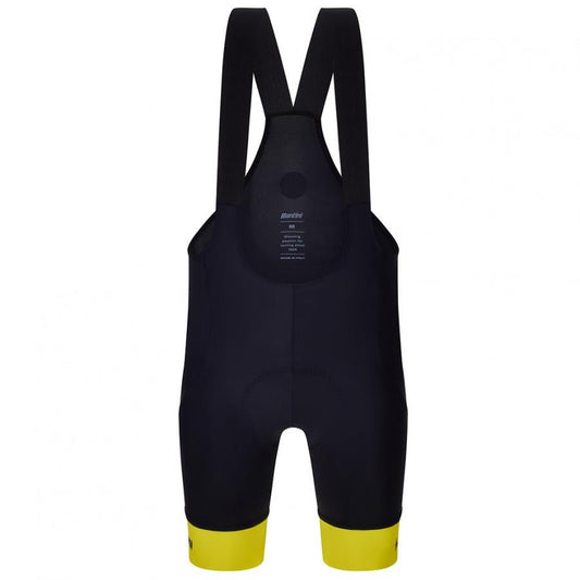 Santini Tour De France GC Leader Bibshorts-Black - D Byk Store