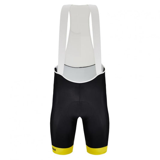 Santini Tour De France GC Leader Pro Bibshorts-Black/Yellow - D Byk Store