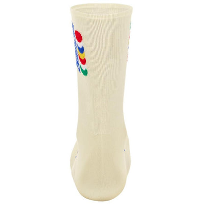Santini Tour De France Grand Depart Florence Socks-White - D Byk Store