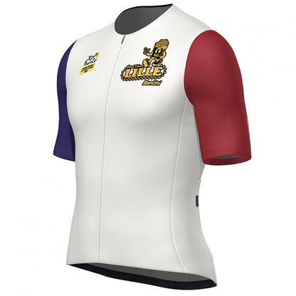 Santini Tour De France Grand Depart Lille Unisex Jersey-Print - D Byk Store